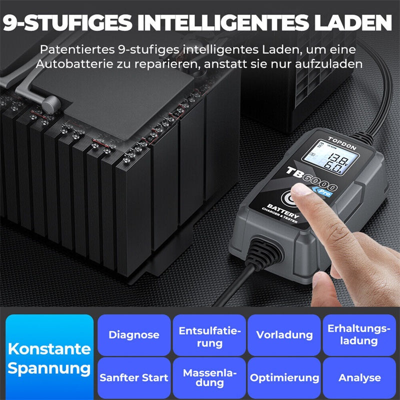 TOPDON TB6000Pro Batterie- und Ladegerät