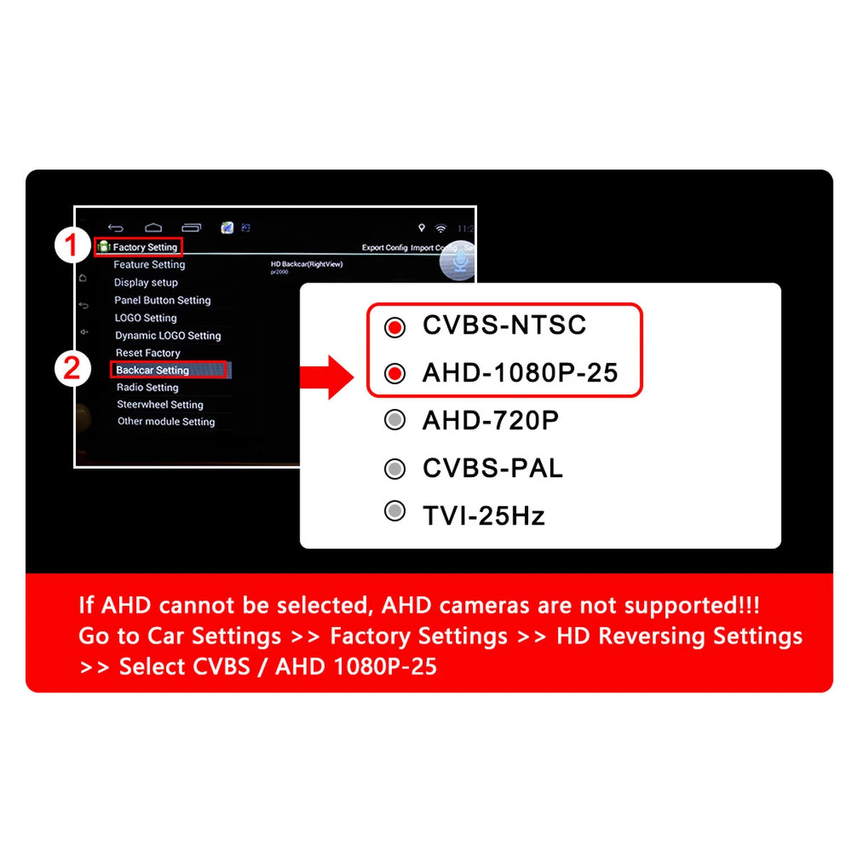 AHD 1080P HD CCD Rückfahrkamera für Mercedes-Benz B-Klasse (W246), E-Klasse (W212/W207), C-Klasse/CLC (W203)