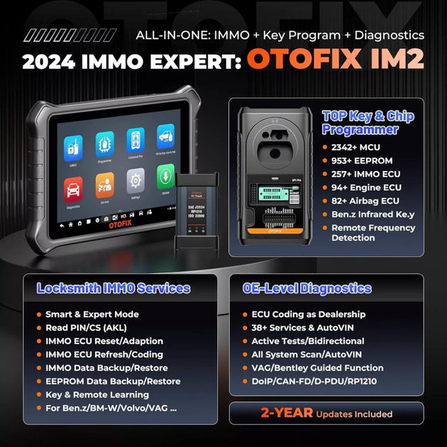 OTOFIX IM2 OBD2 Diagnosegerät für Fahrzeugsysteme