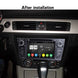 Android Autoradio für BMW 3er E90/E91/E92/E93 2005-2011 mit Wireless CarPlay, Android Auto & DAB+