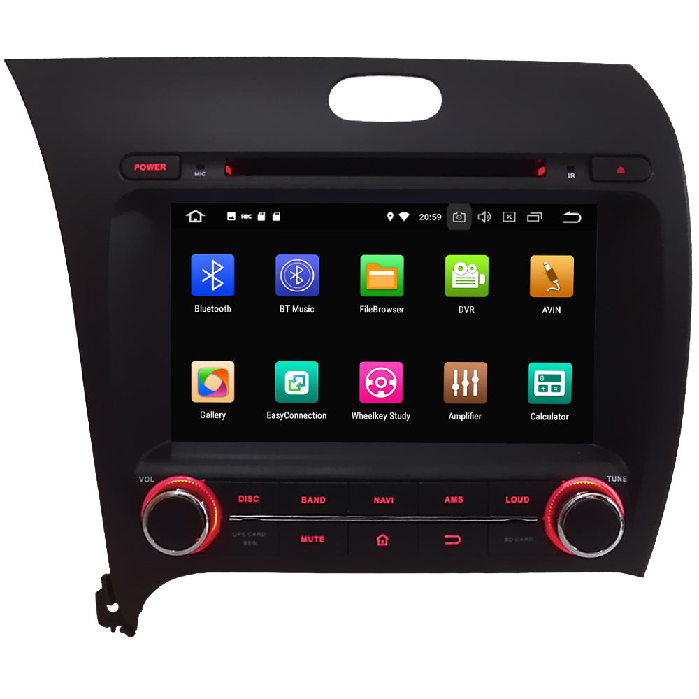 Android Autoradio für Kia Cerato / K3 / Forte 2013–2017 mit Wireless CarPlay & Android Auto