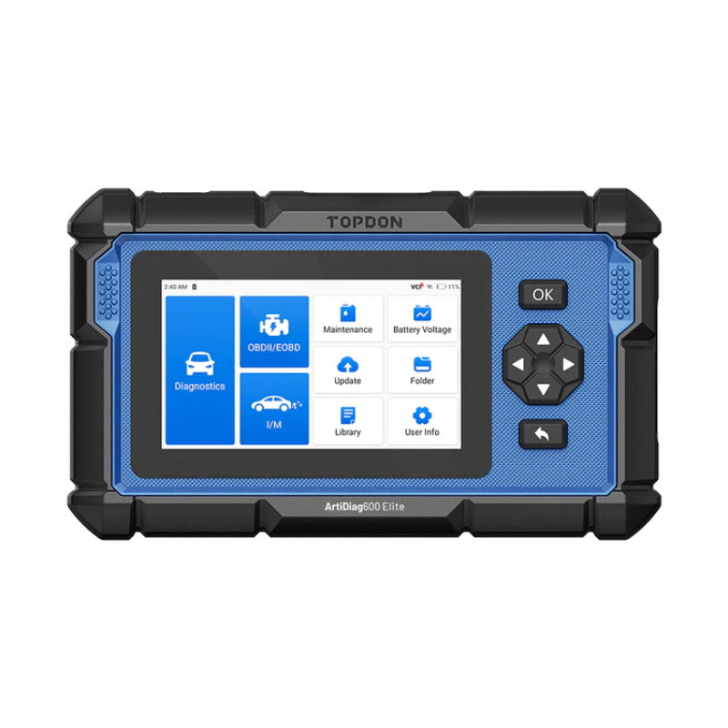 TOPDON ArtiDiag600 Elite OBD2 Diagnosegerät für Fahrzeugsysteme