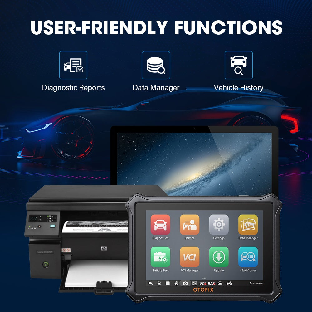 OTOFIX D1 Lite OBD2 Diagnosegerät für Fahrzeugsysteme