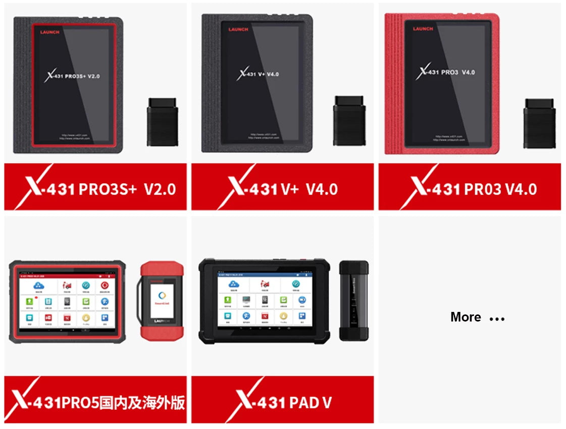 LAUNCH X431 PRO3 APEX Diagnosegerät mit ECU Codierung & Vollsystemdiagnose