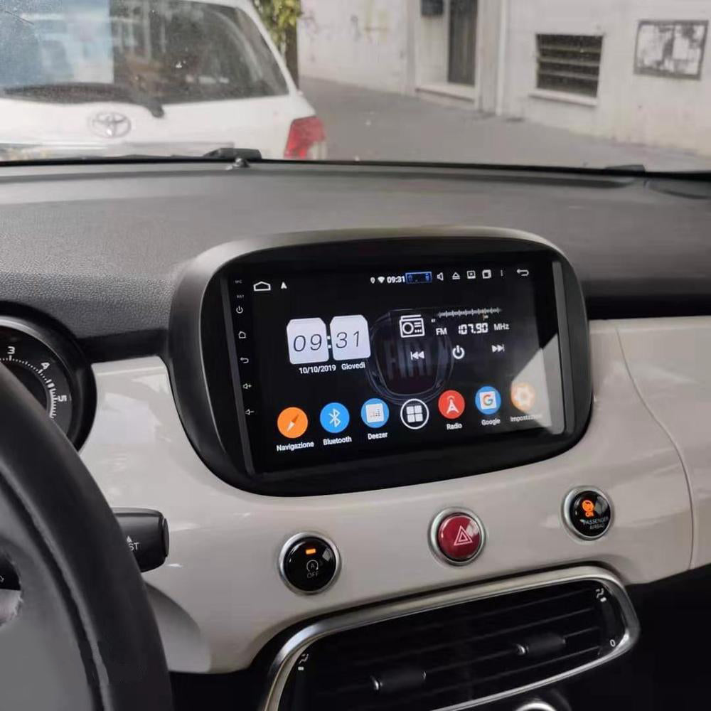 Android Autoradio für Fiat 500X 2014–2019 mit WiFi, NAVI, Bluetooth und USB