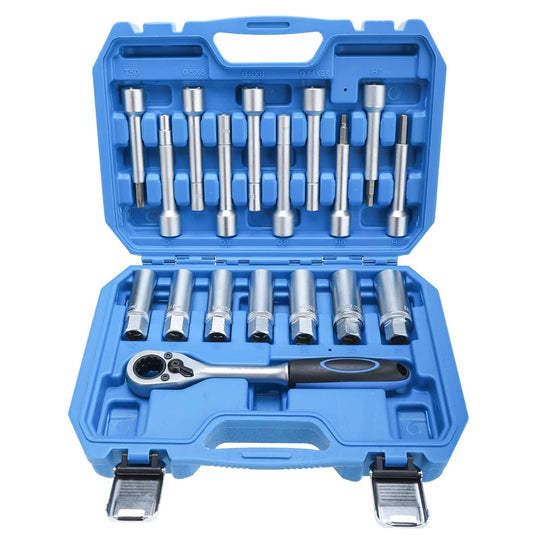 18 teile/satz Lenknabe Suspension Shock Steckschlüssel Set Werkzeug Absorber Removal Strut Tools Kit für BMW VW...