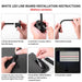 PDR Dent Reflektor LED Lampe Linie Bord Licht Dent Reparatur Werkzeuge Dent Detektor Verwendung für Entfernen...