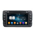 Android Autoradio für Mercedes Benz C-Klasse W203/C209/W209, S-Klasse W203 und CLK C209/W209 1998-2006 mit Wireless CarPlay, Android Auto & DAB+