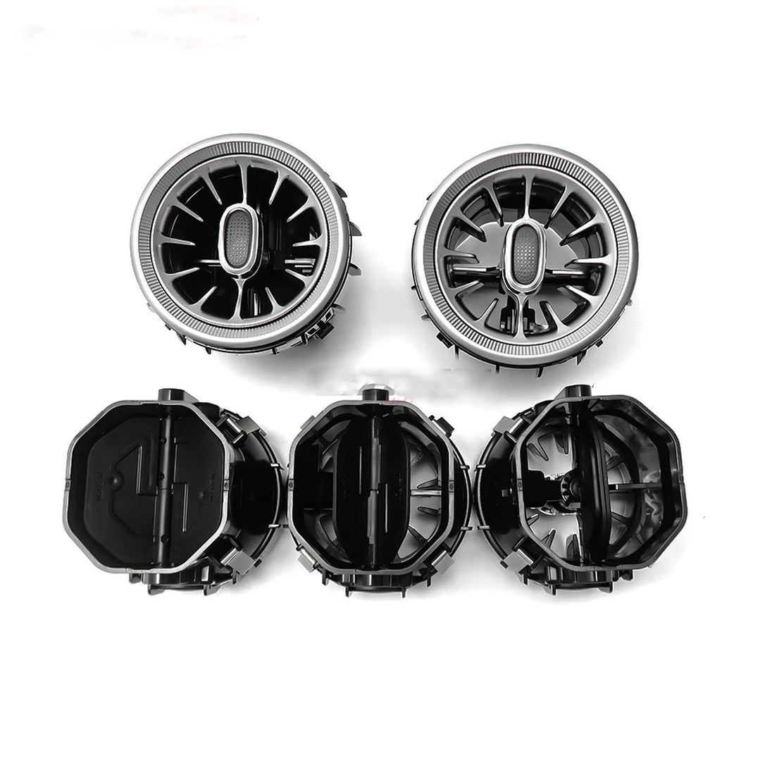 Auto LED Front Dashboard Klimaanlage Vent Outlet Turbo Innen Für Mercedes Benz V Klasse EQV Vito Viano Valente Metris W447