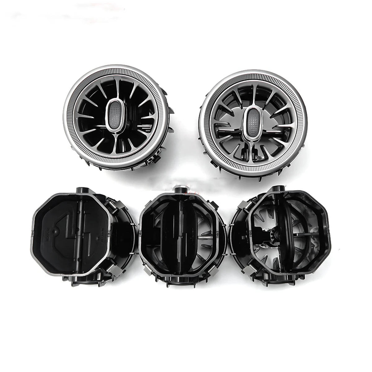 Auto LED Front Dashboard Klimaanlage Vent Outlet Turbo Innen Für Mercedes Benz V Klasse EQV Vito Viano Valente Metris W447