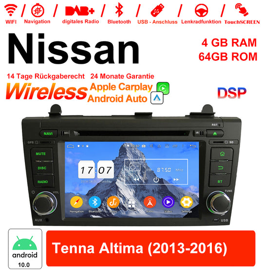 Android Autoradio für Nissan Altima 2013–2016 mit Wireless CarPlay & Android Auto
