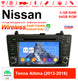 Android Autoradio für Nissan Altima 2013–2016 mit Wireless CarPlay & Android Auto