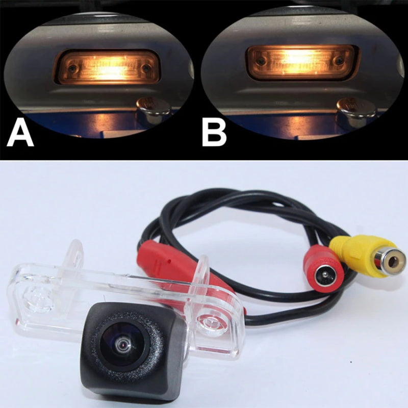 Voll-HD-CCD-Nachtsicht-Rückfahrkamera für Mercedes-Benz C-Klasse W203, E-Klasse W211, CLK-Klasse W209, CLS-Klasse W219, SLK R171, S-Klasse W220