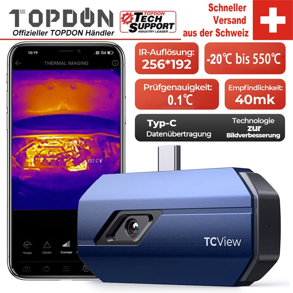 TOPDON TC001 Wärmebildkamera