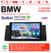Android Autoradio für BMW 5er E39, X5 E53 und M5 E39 1996-2007 mit Wireless CarPlay, Android Auto & DAB+