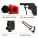 Einstellbare Sandstrahlen Pistole 90psi Tragbare Sand Blaster Sandstrahlen Maschine Schwerkraft Kleine Handheld...