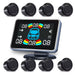8 Parks ensor Parkt ronic Auto Auto Umkehr Backup Radar Elektronik hinten Auto Detektor Backing Assistance Kit Summer