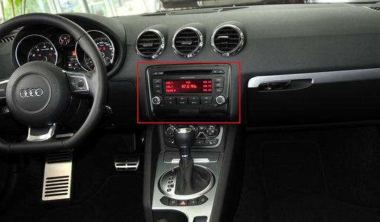 Android Autoradio für Audi TT MK2 (2006-2014) mit Wireless CarPlay & Android Auto