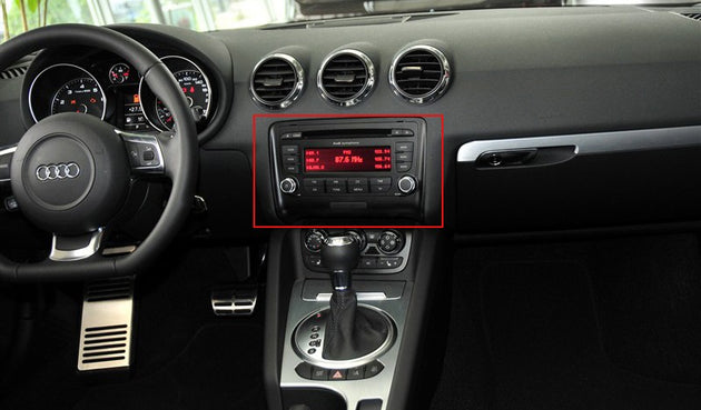 Android Autoradio für Audi TT MK2 (2006-2014) mit Wireless CarPlay & Android Auto