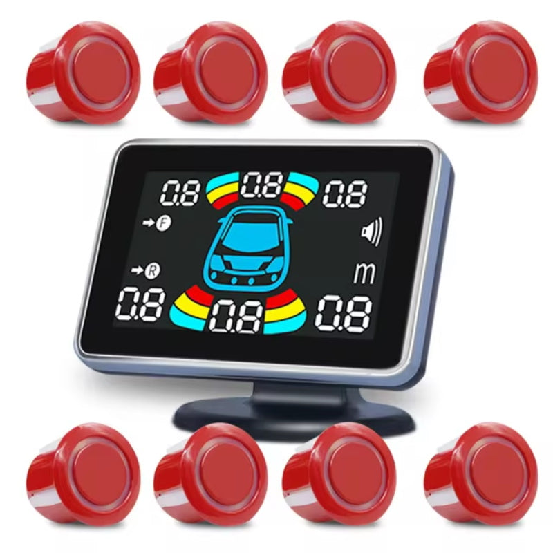 8 Parks ensor Parkt ronic Auto Auto Umkehr Backup Radar Elektronik hinten Auto Detektor Backing Assistance Kit Summer