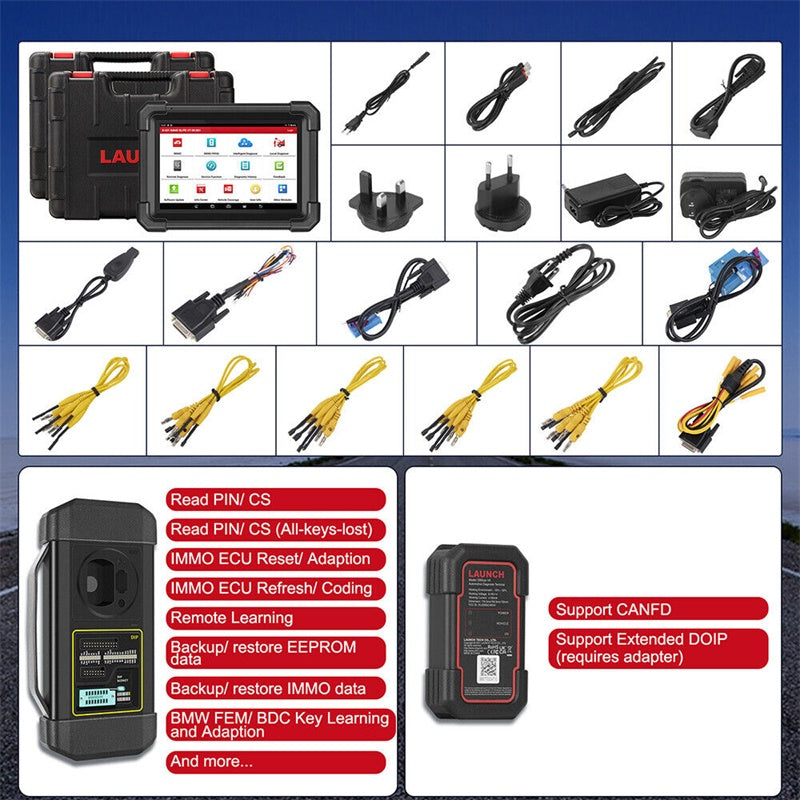 LAUNCH X431 IMMO Elite Diagnosegerät mit Programmierfunktionen
