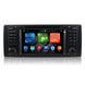 Android Autoradio für BMW 5er E39, X5 E53 und M5 E39 1996-2007 mit Wireless CarPlay, Android Auto & DAB+
