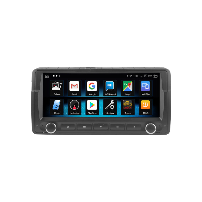 Android Autoradio für BMW 3er E46 1998-2006 mit Wireless CarPlay, Android Auto & DAB+