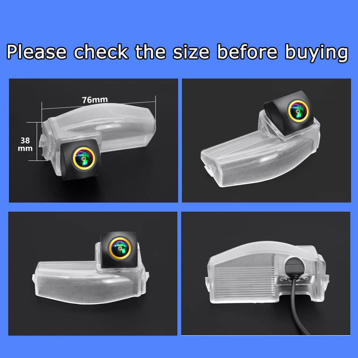AHD 1080P Rückfahrkamera für Mazda 2, Mazda 3, Mazda 3 Sport 2004-2013