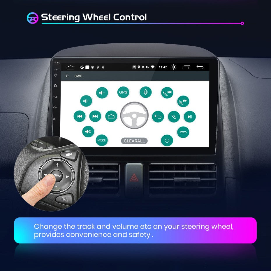 Android Autoradio für Honda CR-V (2001-2006) mit Wireless CarPlay & Android Auto