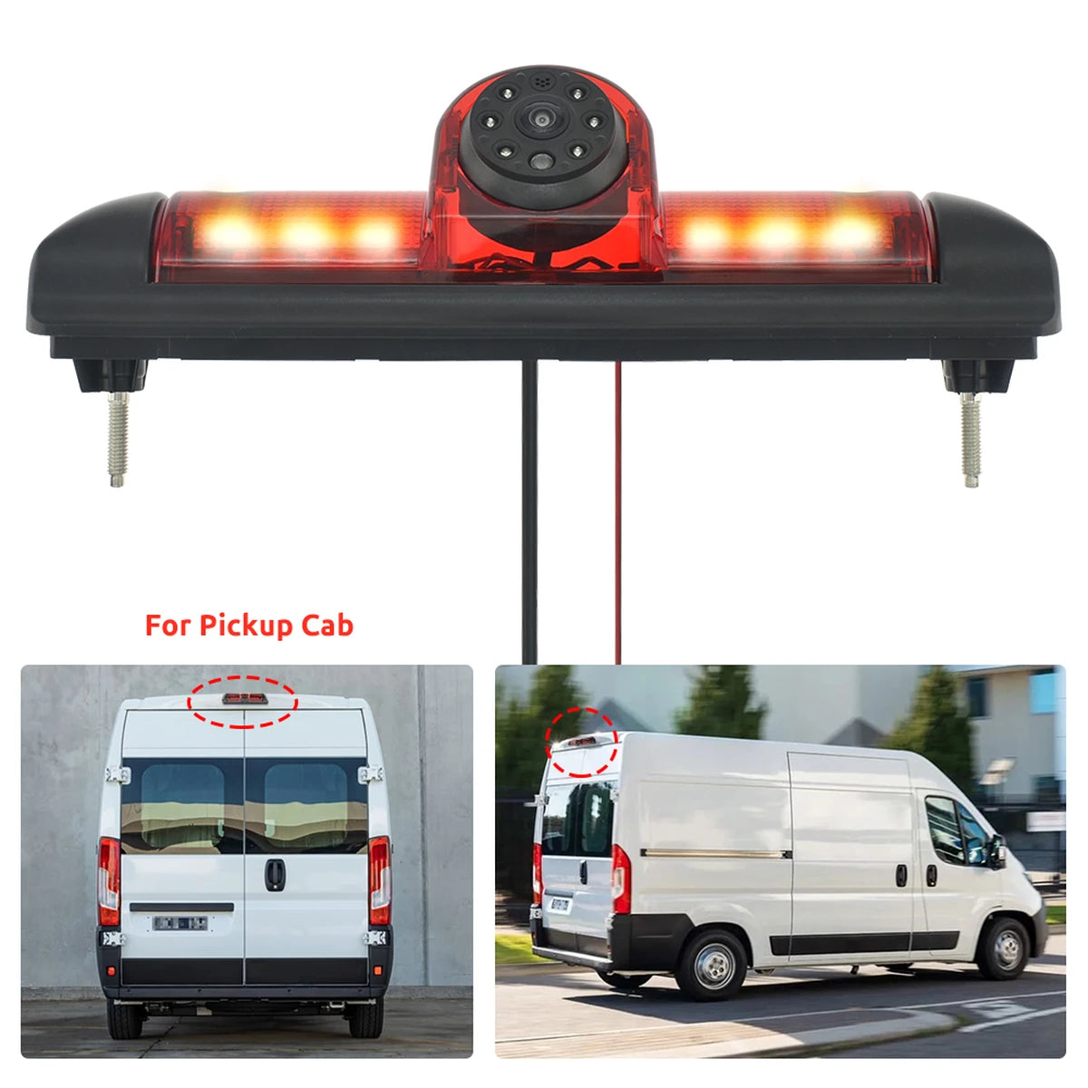 Rückfahrkamera mit 4,3-Zoll-Monitor für Fiat Ducato, Citroën Jumper, Peugeot Boxer (2006-2015)