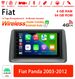 Android Autoradio für Fiat Panda 2003-2012 mit Wireless CarPlay & Android Auto