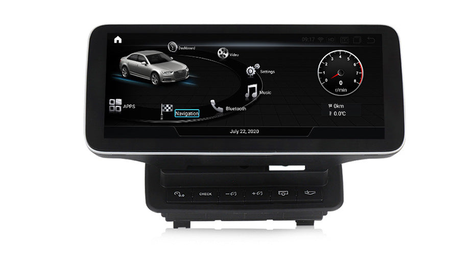 10.25 Zoll Android 13.0 Autoradio für Audi Q7 2005-2009 mit Wireless CarPlay & Android Auto