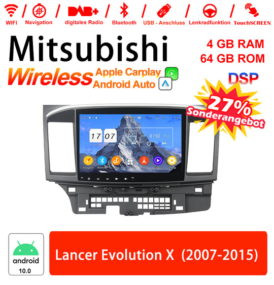 Android Autoradio für Mitsubishi Lancer 2007-2015 mit Wireless CarPlay & Android Auto