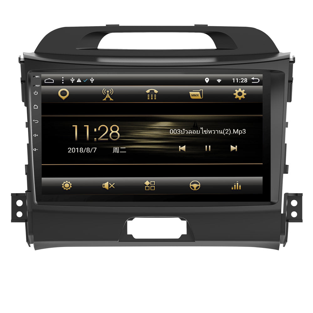 Android Autoradio für Kia Sportage 2010-2014 mit Wireless CarPlay & Android Auto