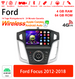Android Autoradio für Ford Focus 2012-2018 mit Wireless CarPlay & Android Auto