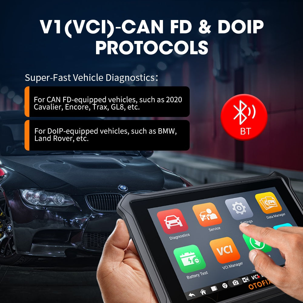 OTOFIX D1 Lite OBD2 Diagnosegerät für Fahrzeugsysteme