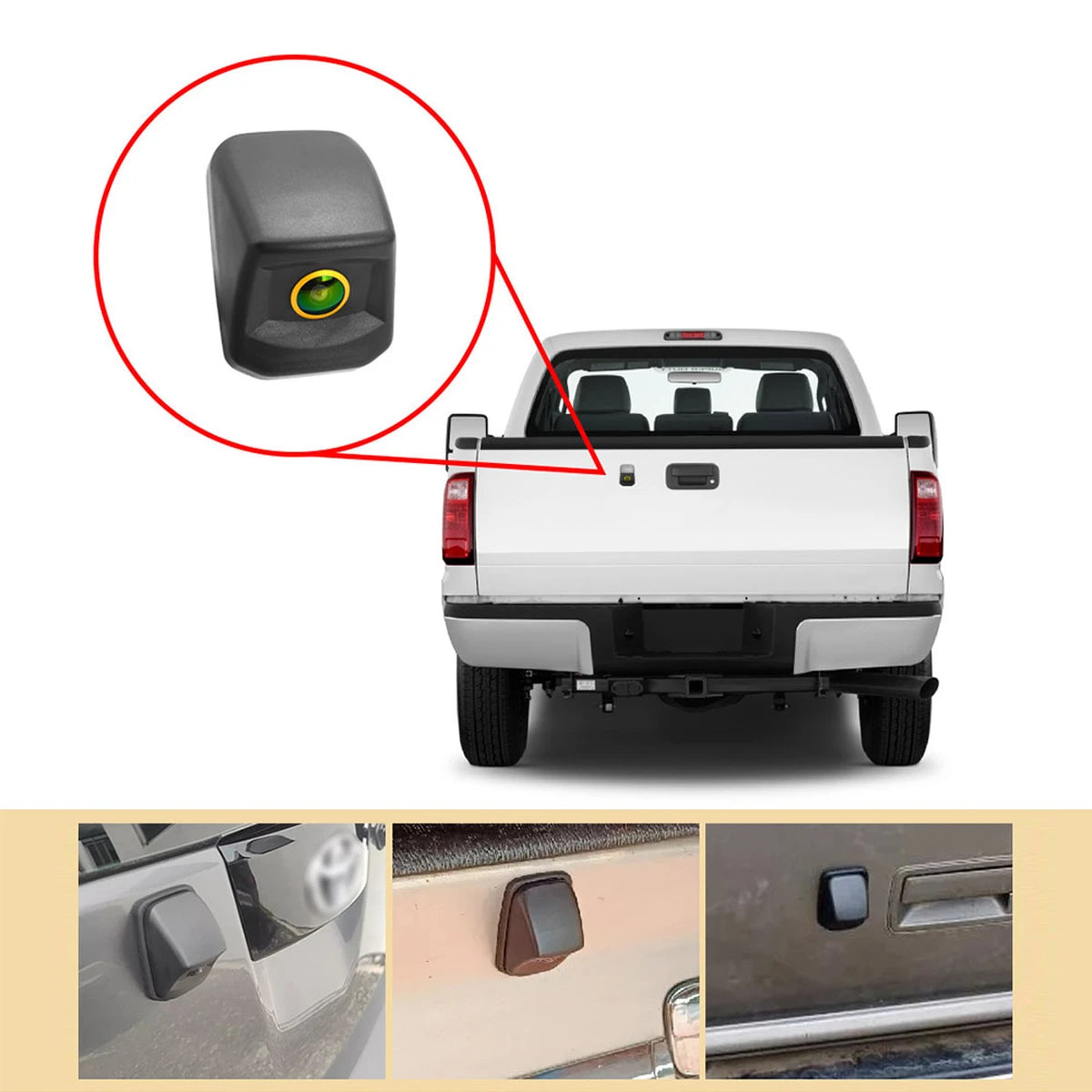 CCD AHD 1080P Rückfahrkamera für Toyota Hilux Vigo Pickup 2004–2019 AN10 AN20 AN30 AN120 AN130