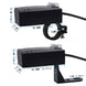 Motorrad QC3.0 USB Ladegerät Wasserdicht Dual USB Moto Schnellladung 12-24V Für Motocicleta 22mm Lenker