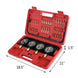 Vergaser Synchronizer mit 4 Manometern Synchro Vergaser Synchronizer Synchronizer Vergaser Auto Moto 4 Vergaser