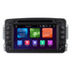 Android Autoradio für Mercedes Benz C-Klasse W203/C209/W209, S-Klasse W203 und CLK C209/W209 1998-2006 mit Wireless CarPlay, Android Auto & DAB+