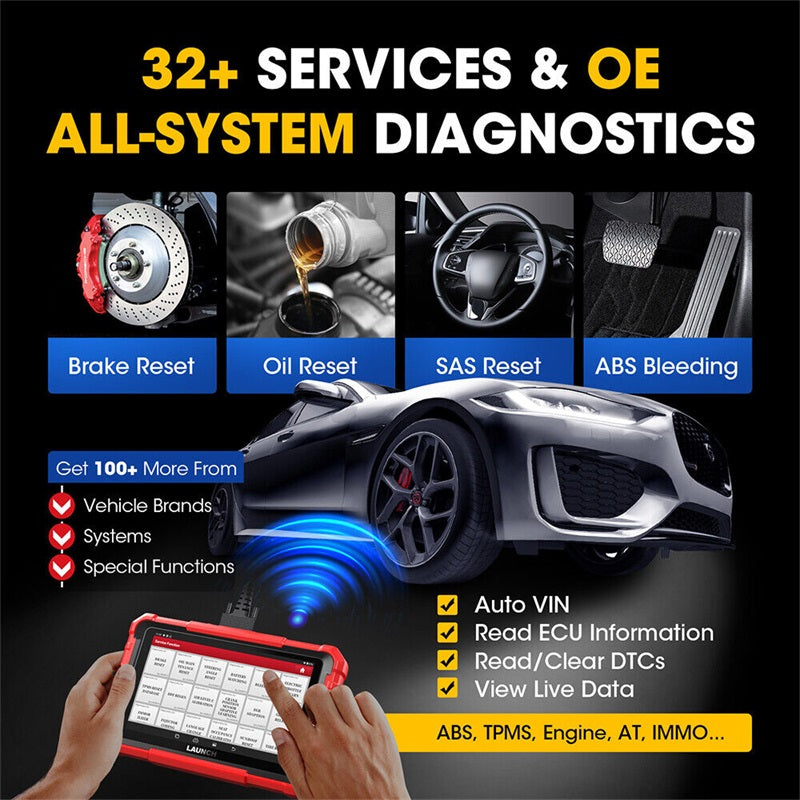 LAUNCH X431 PROS ELITE Diagnosegerät mit ECU Codierung & Vollsystemdiagnose