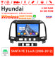 Android Autoradio für Hyundai Santa Fe (3-Loch) 2006-2012 mit Wireless CarPlay & Android Auto