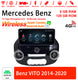 Android Autoradio für Mercedes Benz Vito 2014-2020 mit Wireless CarPlay, Android Auto & DAB+