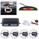 Car LED Parking Sensor With 4 Sensors Car Reverse System Kit