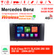 Android Autoradio für Mercedes Benz SLK R171 2004-2012 mit Wireless CarPlay, Android Auto & DAB+