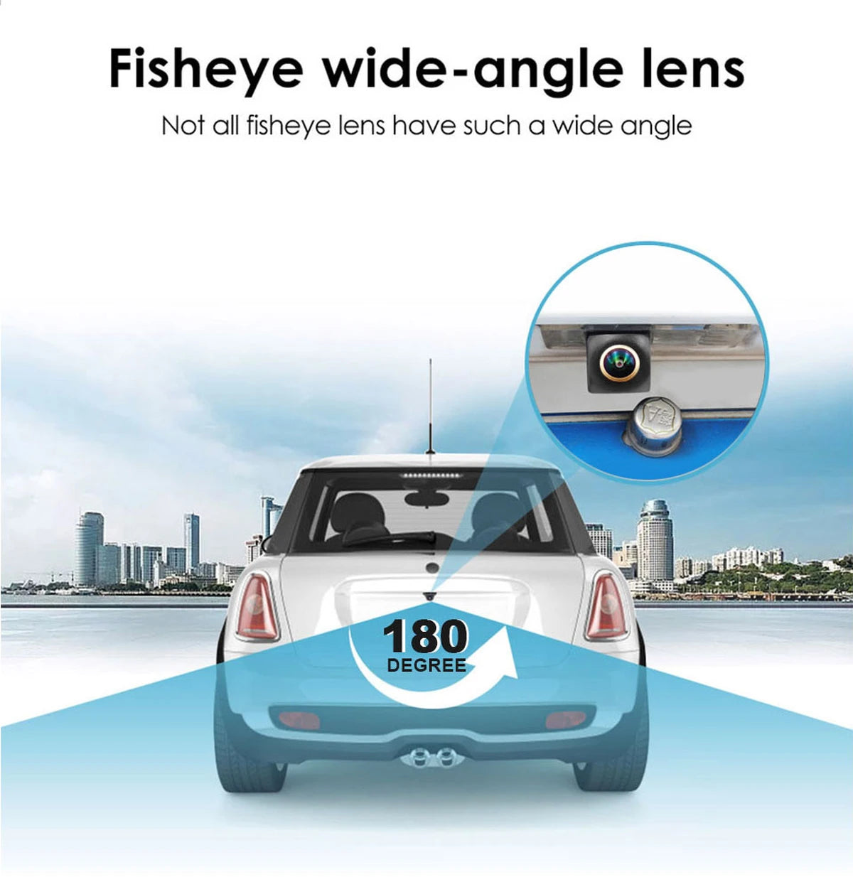 AHD 1080P HD CCD Rückfahrkamera für Audi A3 (8P) 2004–2012