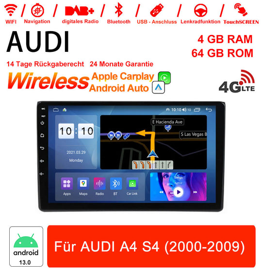 Android Autoradio für Audi A4 S4 2000-2009