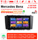 Android Autoradio für Mercedes Benz C-Klasse W203, CLK W209 und G-Klasse W463 2004-2008 mit Wireless CarPlay, Android Auto & DAB+