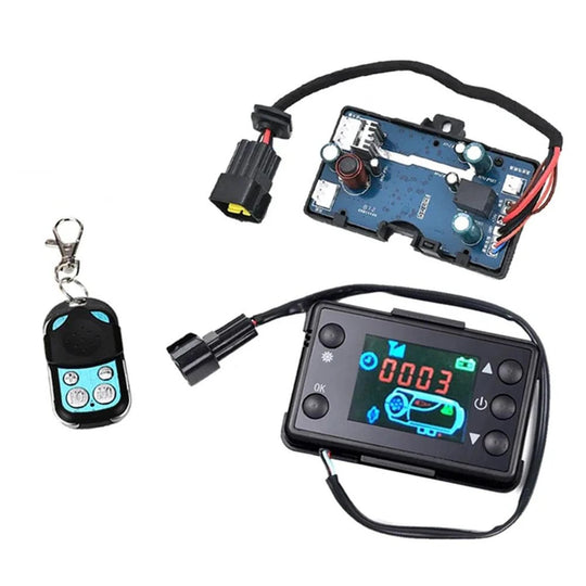 12V 24V Air Diesels Lufterhitzer LCD-Monitorschalter, Steuerplatine Motherboard mit Fernbedienung