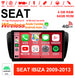 Android Autoradio für SEAT Ibiza 2009-2013 mit Wireless CarPlay & Android Auto